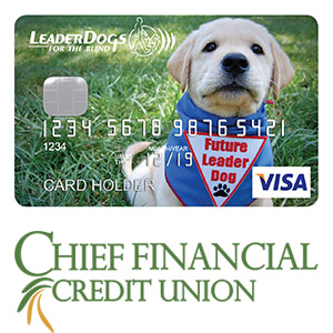 leader dog credit card image